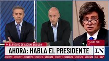 Milei sobre la situación de Adorni