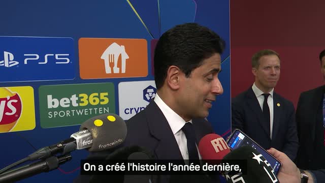 PSG - Al-Khelaïfi : "On continue d'écrire une grande histoire"