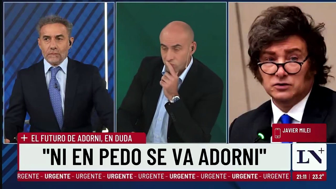 Javier Milei:  "Si a alguno no le gusta las decisiones que tomo, se lo tendrá que fumar y si no se va"