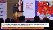 Secretario de planificación de posadas destacó la articulación público-privada para el desarrollo