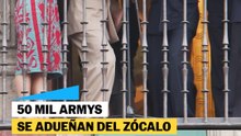 BTS visita el Zócalo de Ciudad de México