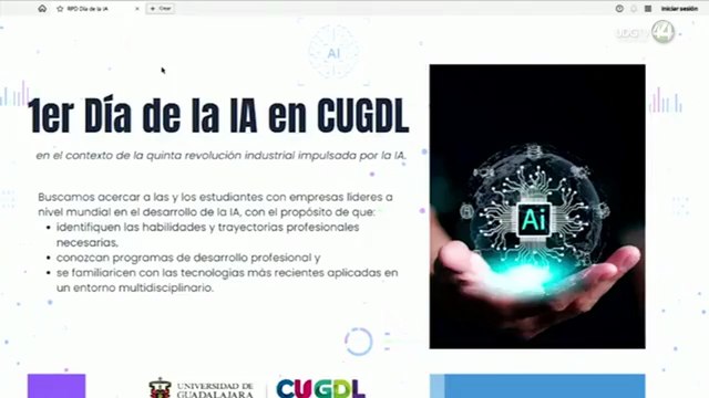 La UdeG reunirá a Google, IBM y Nvidia en su primer Día de Inteligencia Artificial