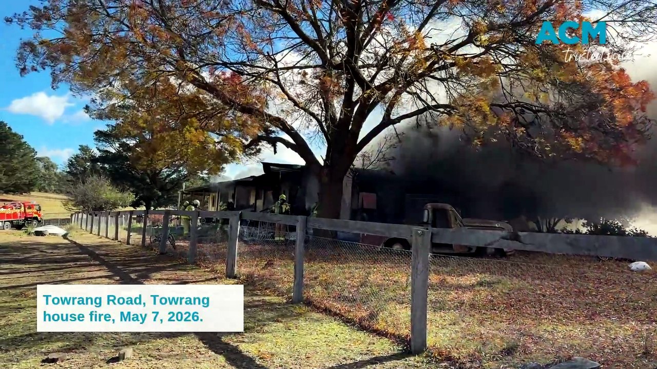 Towrang Road house fire
