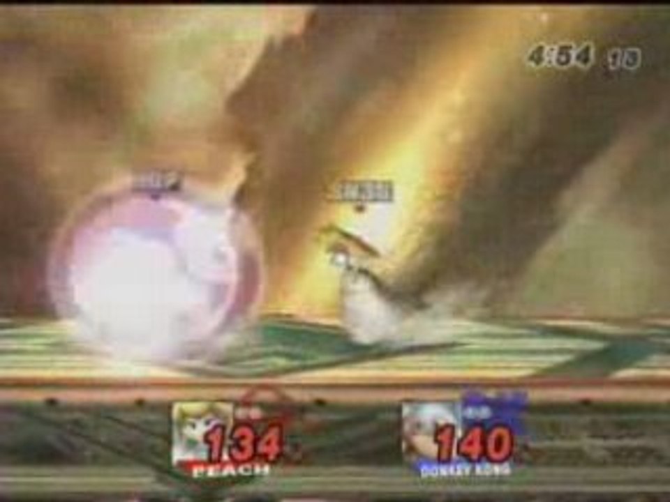 Brawl SN3S (Peach) Vs UDP (Donkey Kong)
