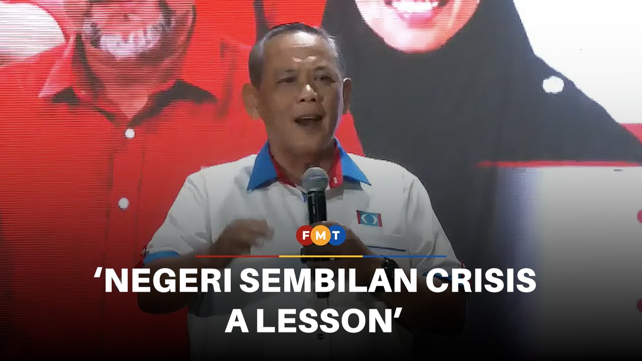 Negeri Sembilan crisis a lesson on poise and unity, says MB