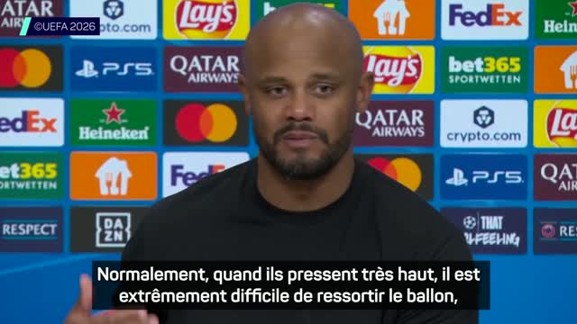 Bayern Munich - Kompany : "Nous n’avons jamais obtenu les décisions en notre faveur"