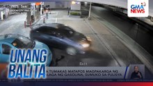 Driver na tumakas matapos magpakarga ng P1,500 halaga ng gasolina, sumuko sa pulisya | Unang Balita