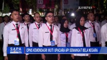 CPNS Kemendagri 2026 Jalani Prosesi Upacara Api Semangat Bela Negara