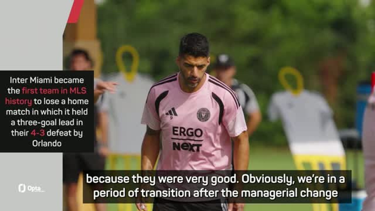 Inter Miami hurt by derby collapse - Suarez