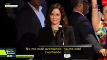Recuerdan en el Congreso de Aguascalientes el pasado de Isabel Díaz Ayuso