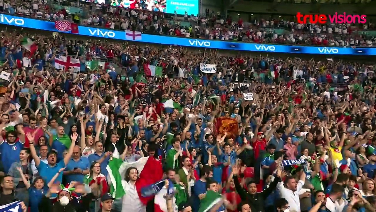 Italy 1-1 England - Goals and Highlights (12/7/2021) | True Sport HD3 (TrueVisions)