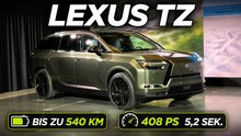 2027 Lexus TZ: Großes Elektro-SUV mit Premium-Anspruch