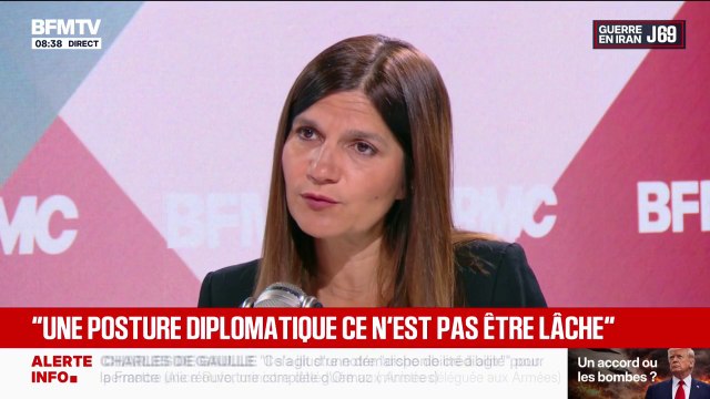 Déblocage du détroit d’Ormuz: Alice Rufo, ministre déléguée des Armées et des Anciens combattants, affirme ne pas être fermée à une escorte potentielle de navires