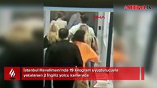 İstanbul Havalimanı’nda film gibi operasyon: Uçaktan indirildiler