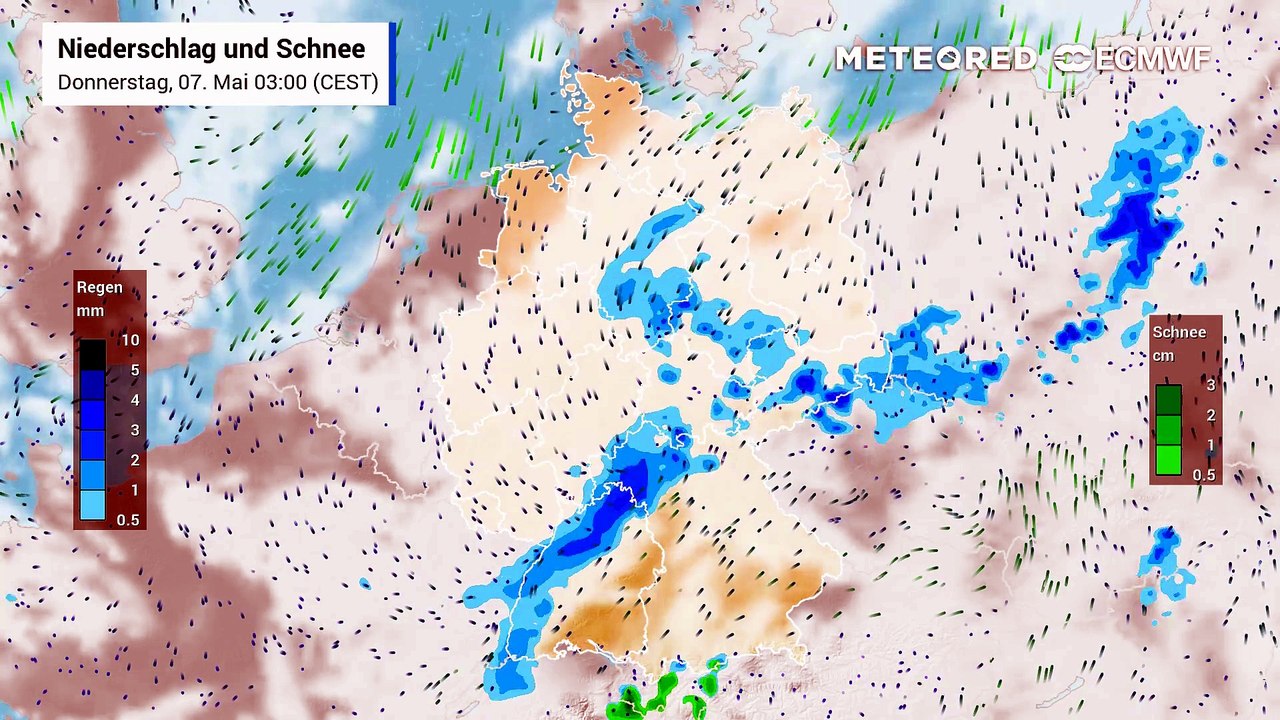 Stabilisierung zum wochenende: es wird vorübergehend sonniger und wärmer!