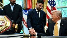Trump invita a Ilia Topuria a la Casa Blanca: "Eres muy especial"