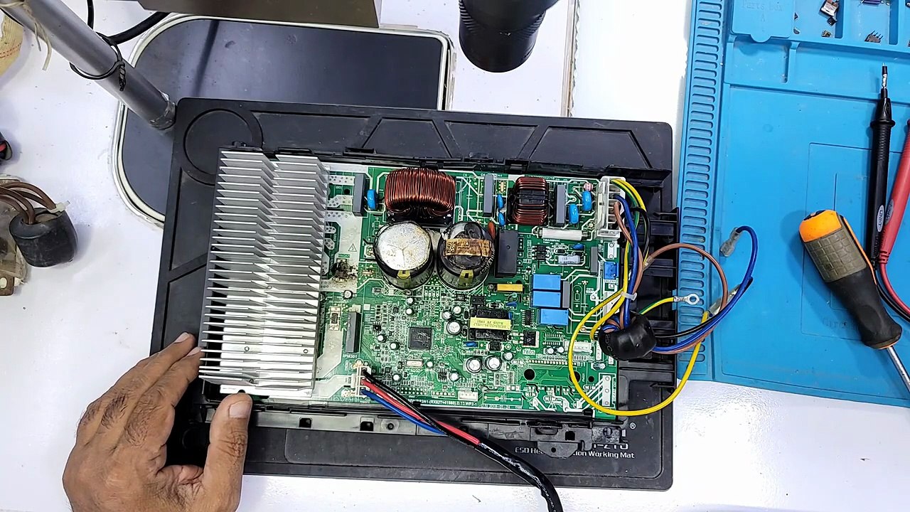 Orient Dc inverter ac E1 error outdoor pcb Dc inverter ac pcb best service center Babar Electronics - Babar Electronics HVACR