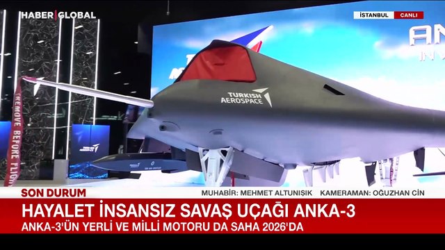 Hayalet insansız savaş uçağı ANKA-3