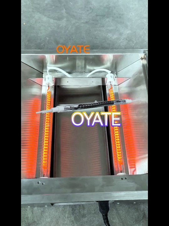 Twin tubes infrared carbon fiber heat lamps 410mm 115v 1800w for oven