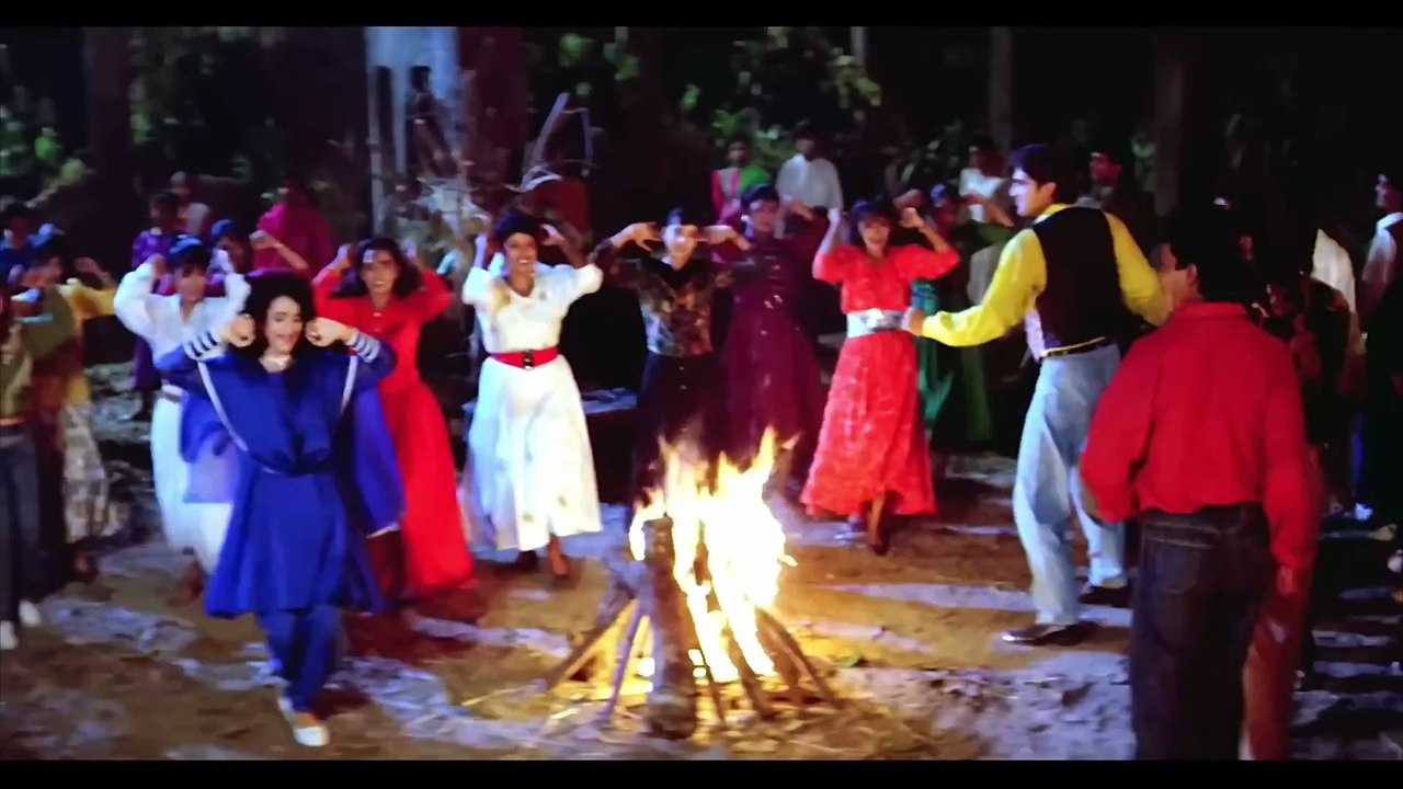 Ek Tere Hi Chehre Pe Pyar Aaya - 4k Video Song _ Kumar_Sanu_Anuradha_Paudwal _ 90s Romantic Song ❤️🌹