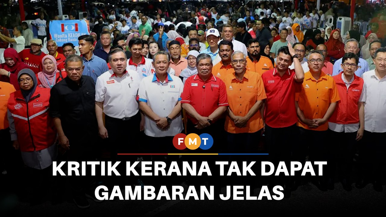 Kritik Umno di ceramah PH kerana tak dapat gambaran jelas, kata Zahid