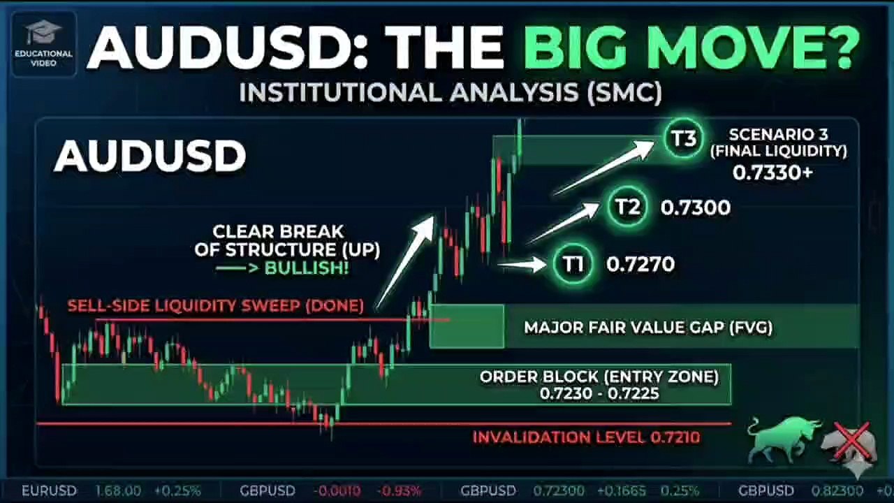 AUDUSD: THE BIG MOVE? 🚀 Institutional SMC Analysis