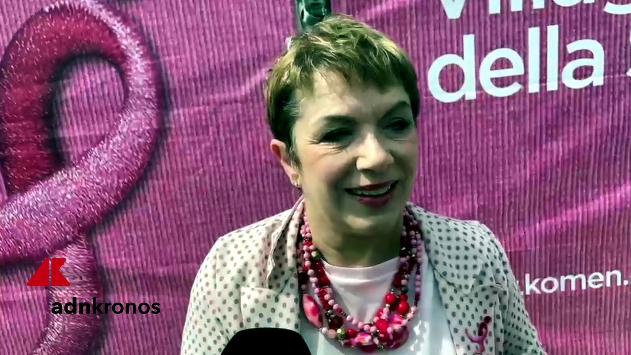Villaggio salute-Komen al Circo Massimo, Rosanna Banfi: "La prevenzione salva la vita"