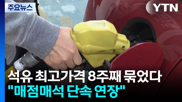 석유 최고가격 8주째 묶었다... 매점매석 단속 연장 / YTN