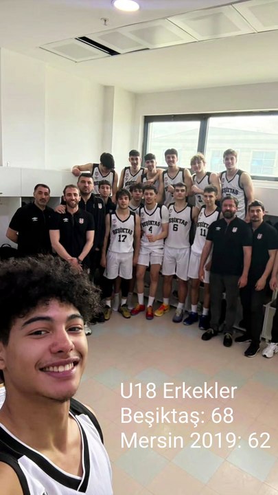 U18 Erkekler - Beşiktaş 68-62 Mersin 2019 SK