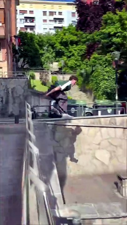 3 lignes de parkour à Bilbao !