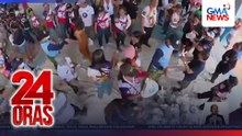 4,000 na apektado ng Mayon ashfall, binigyan ng GMAKF ng relief goods, KN95 mask atbp. | 24 Oras