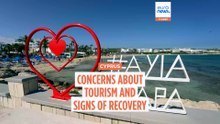 Εuronews report in Ayia Napa: Tourist traffic in Cyprus down 30-40% but with signs of recovery