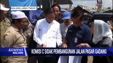 Komisi C Sidak Pembangunan Jalan Pasar Induk Padang
