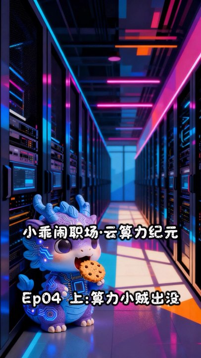 小乖闹职场·云算力纪元Ep04（上）   Xiao Guai’s Workplace Schemes:The Cloud Power Era Ep04（Part 1)