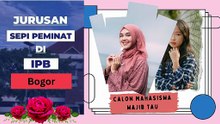 25 Jurusan Sepi Peminat di IPB, Dijamin Lolos SNBP