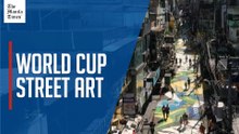 Rio's Rocinha favela gets ready for the 2026 World Cup with street art