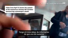 El capitán del 'MV Hondius' afirmó que uno de los fallecimientos a bordo fue por causas naturales: "No es contagioso"