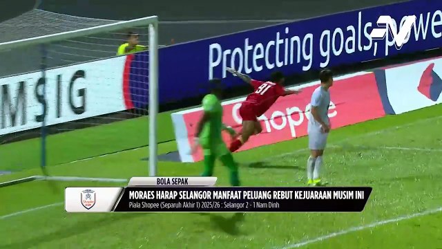 Chrigor Moraes tekad bantu Selangor julang kejuaraan Piala Shopee