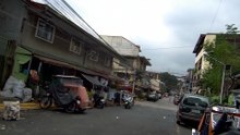 Lonely Route on Mindoro Street in Manila City in the Philippines