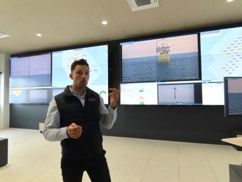 Découvrez les coulisses de la base de maintenance du parc éolien en mer Dieppe-Le Tréport