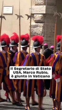 Concluso l'incontro tra Papa Francesco e Marco Rubio, atteso colloquio con il cardinale Parolin