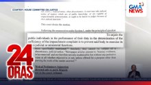 Petisyon para pigilin ang impeachment proceedings vs. VP Duterte, ibinasura ng QC RTC Branch 81 | 24 Oras