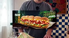 Je Mange ce que la Personne devant moi Commande chez Subway #subway #foodchallenge #defi
