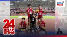 Phl Men's 4x400M Relay Team, wagi ng gold sa Singapore Open; naghahanda na para sa qualifying ng Asian Games | 24 Oras