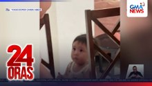 1-year-old, kinagiliwan dahil sa mahabang pasensya niya para marinig ang favorite nursery song | 24 Oras