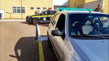 Colombianos são detidos pela PRF em Cascavel ao transportar maconha capulho no estepe do carro