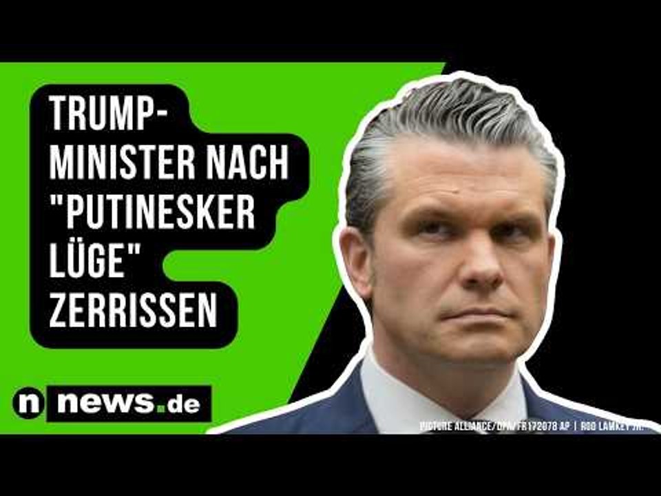 Trump-Minister nach 'putinesker Lüge' zerrissen