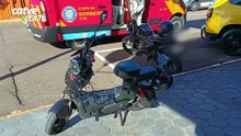 Adolescente fica ferida em batida entre moto e scooter elétrica no Centro de Toledo