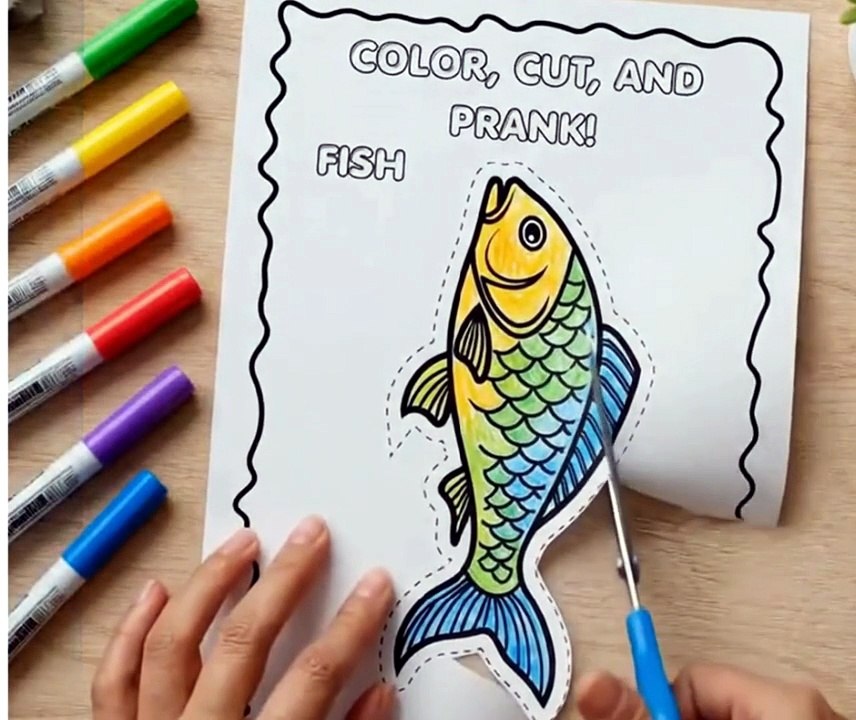 Printable Fish to coloring page