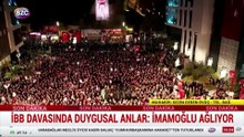 Ekrem İmamoğlu gözyaşlarına hakim olamadı